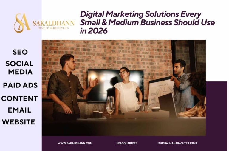 Digital Marketing Solutions Every Small & Medium Business Should Use in 2026